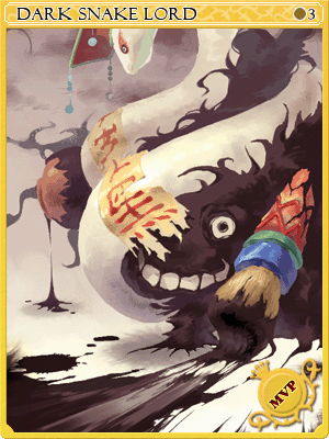 Evil Snake Lord Card